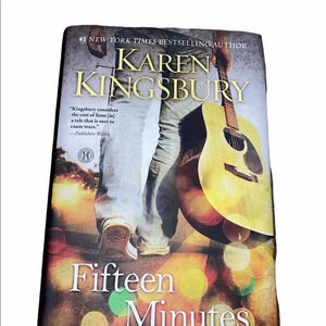 'Fifteen Minutes' Book Cover with Multicolor Design